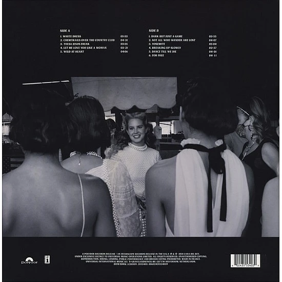 Lana Del Rey - Chemtrails Over The Country Club ( Kırmızı Renkli) Plak LP * ÖZEL BASIM *