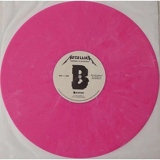 Metallica ‎– Hardwired...To Self-Destruct (Pembe Renkli) Plak 2 LP