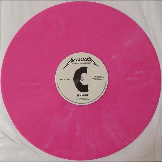 Metallica ‎– Hardwired...To Self-Destruct (Pembe Renkli) Plak 2 LP