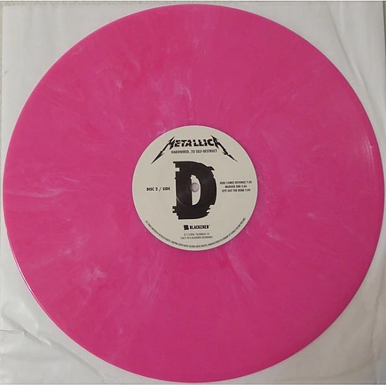 Metallica ‎– Hardwired...To Self-Destruct (Pembe Renkli) Plak 2 LP