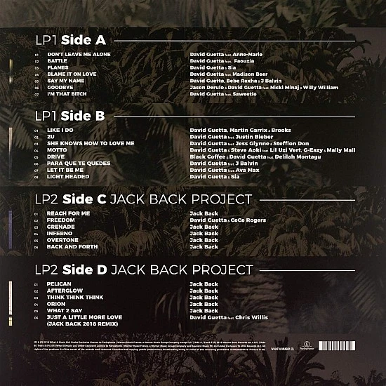 David Guetta ‎– 7 Plak 2 LP