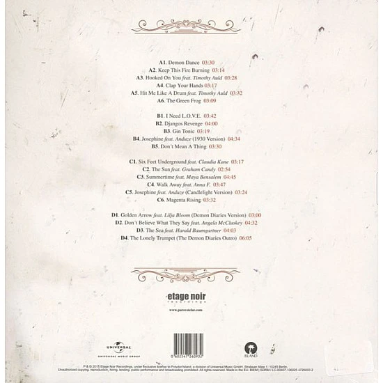 Parov Stelar ‎– The Demon Diaries Plak 2 LP