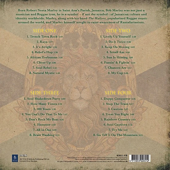 Bob Marley - Trenchtown Rock Plak 2 LP