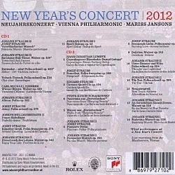 Wiener Philharmoniker - Mariss Jansons / New Year's Concert 2012 CD