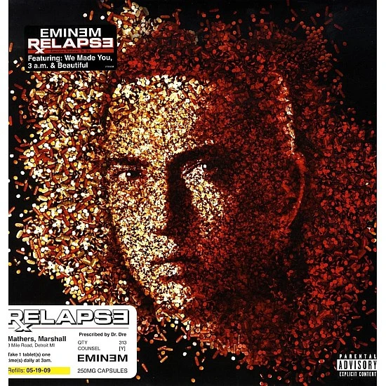 Eminem - Relapse Plak 2 LP