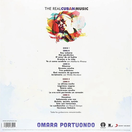 Omara Portuondo - The Real Cuban Music Plak 2 LP