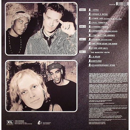 Prodigy ‎– Music For The Jilted Generation Plak 2 LP