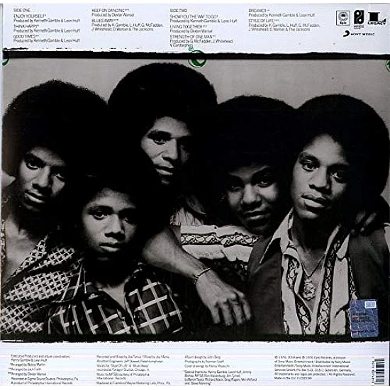 The Jacksons 5 ‎– The Jacksons Plak LP