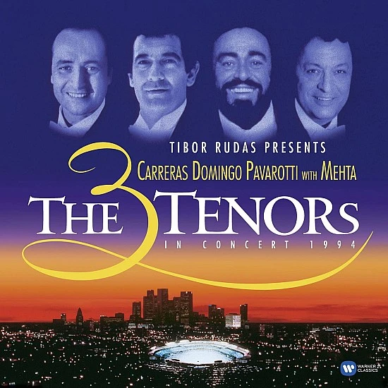 Carreras Domingo and Pavarotti - The 3 Tenors In Concert 1994 Plak 2 LP