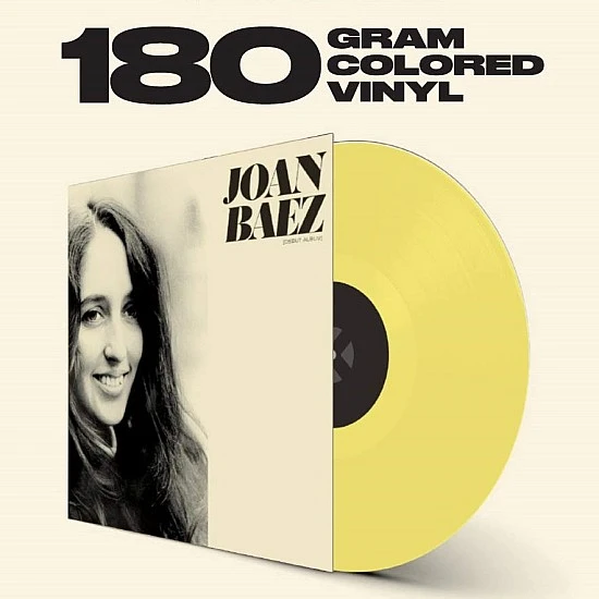 Joan Baez ‎– Joan Baez (Debut Album) (Sarı Renkli) Plak LP