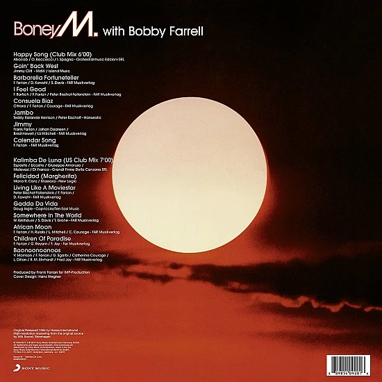 Boney M. ‎– Kalimba De Luna - 16 Happy Songs Plak LP