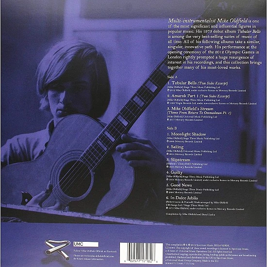 Mike Oldfield ‎– Moonlight Shadow: The Collection Plak LP