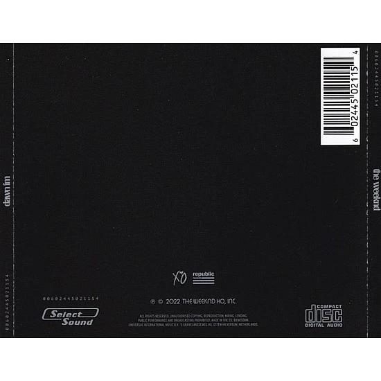 The Weeknd - Dawn FM CD