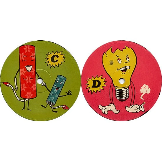 Queens Of The Stone Age ‎– Era Vulgaris Plak 3 LP 10" (ABD Baskısı)