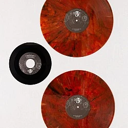 Stranger Things 3 - Soundtrack Turuncu Siyah Renkli Plak 2 LP + 7"  * ÖZEL BASIM *