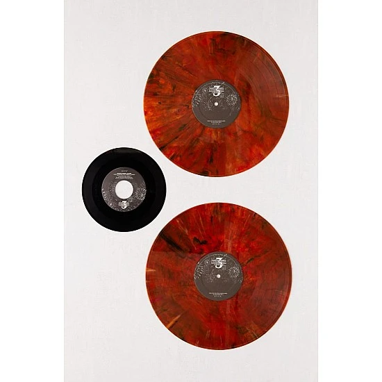 Stranger Things 3 - Soundtrack Turuncu Siyah Renkli Plak 2 LP + 7