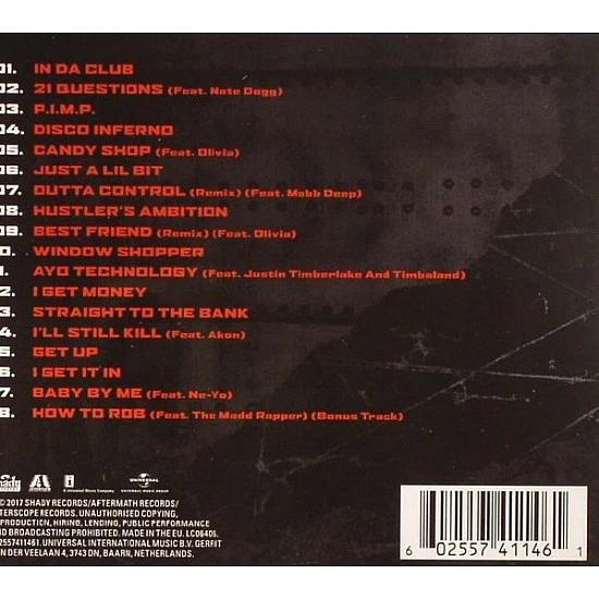 50 Cent - Best of CD