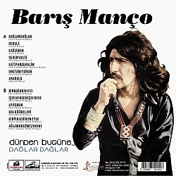 Barış Manço - Dünden Bugüne... Dağlar Dağlar (Renkli) Plak LP