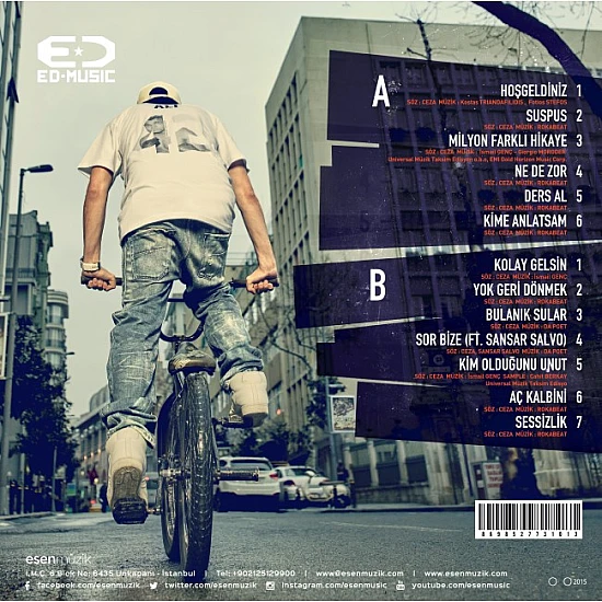Ceza - Suspus Plak LP