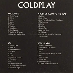 Coldplay - 4CD Catalogue Set (Limited Edition) Box Set