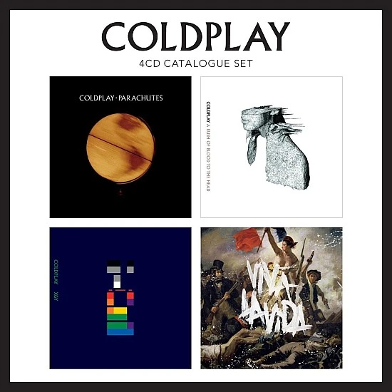 Coldplay - 4CD Catalogue Set (Limited Edition) Box Set