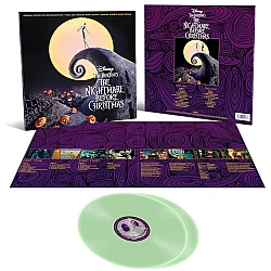 Danny Elfman ‎- Nightmare Before Christmas (Glow In The Dark) Soundtrack Plak 2 LP 