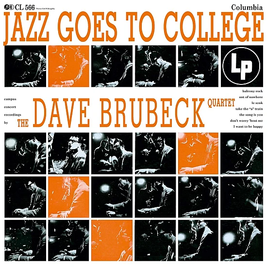 Dave Brubeck Quartet ‎– Jazz Goes To College (Turuncu Renkli) Plak LP