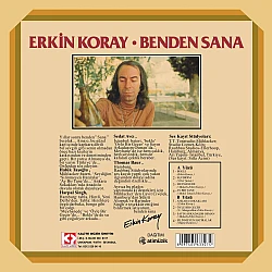 Erkin Koray - Benden Sana (Renkli) Plak LP