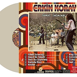 Erkin Koray ‎- Gönül Salıncağı (Krem Renkli) Plak LP