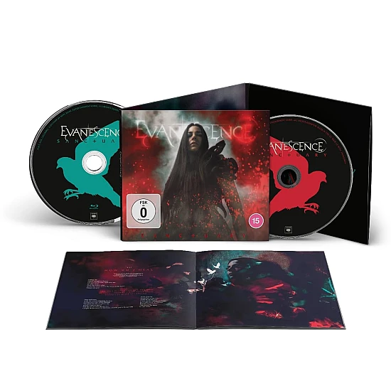 Evanescence ‎- Sanctuary CD + Bluray