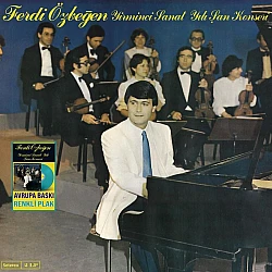 Ferdi Özbeğen - Yirminci Sanat Yılı Şan Konseri (Mavi Renkli) Plak 2 LP