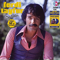Ferdi Tayfur - Derbeder - Orijinal 45'lik Plak Kayıtları (Renkli) Plak LP