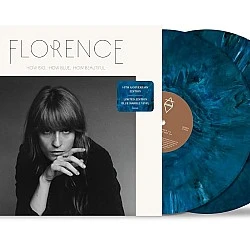 Florence + The Machine‎ - How Big, How Blue, How Beautiful (10th Anniversary - Blue Marble) Plak 2 LP