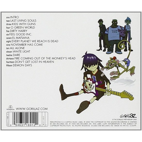 Gorillaz ‎- Demon Days CD