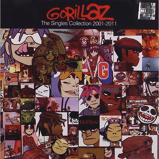 Gorillaz ‎- The Singles Collection 2001-2011 CD