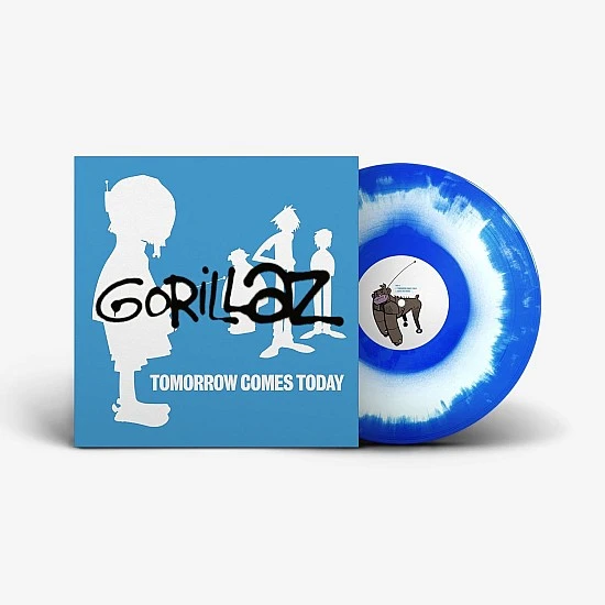 Gorillaz - Tomorrow Comes Today (Limited Edition - White & Blue) Plak LP