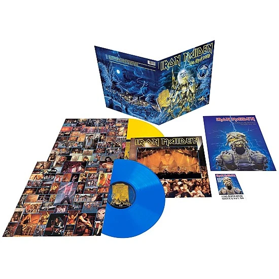 Iron Maiden - Live After Death (40th Anniversary Blue & Yellow) Plak 2 LP