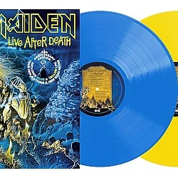 Iron Maiden - Live After Death (40th Anniversary Blue & Yellow) Plak 2 LP