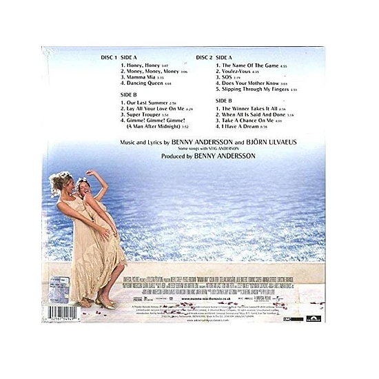 Mamma Mia! - Soundtrack Plak 2 LP
