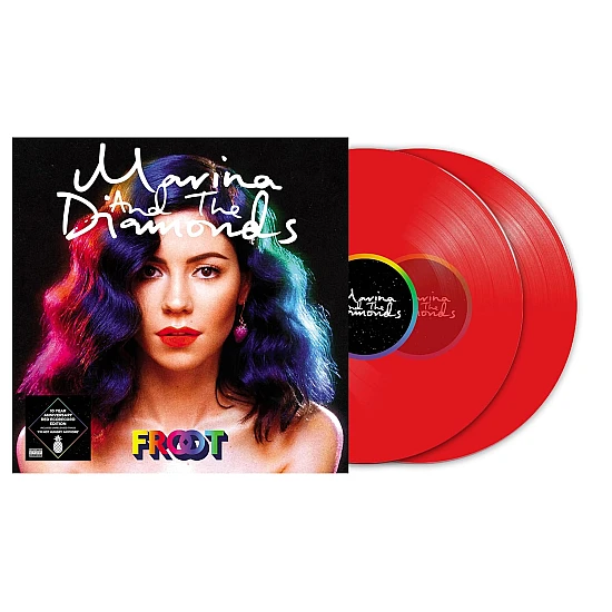 Marina And The Diamonds - Froot (10th Anniversary - Translucent Red) Plak 2 LP