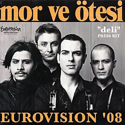 Mor ve Ötesi - Deli (Eurovision 2008) Press Kit Single CD + DVDr