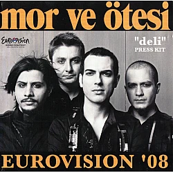 Mor ve Ötesi - Deli (Eurovision 2008) Press Kit Single CD + DVDr