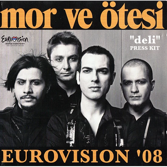 Mor ve Ötesi - Deli (Eurovision 2008) Press Kit Single CD + DVDr