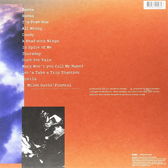 Morphine - Cure For Pain Plak LP