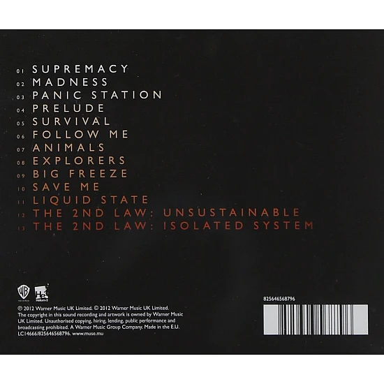 Muse - The 2nd Law CD