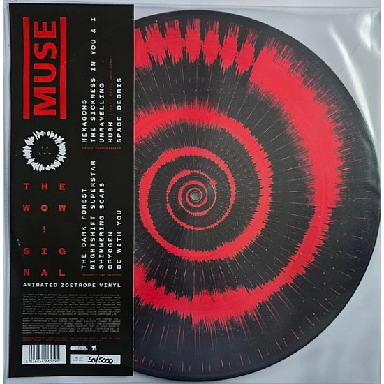 Muse - The Wow! Signal (Limited Edition - Zoetrope)  Plak LP