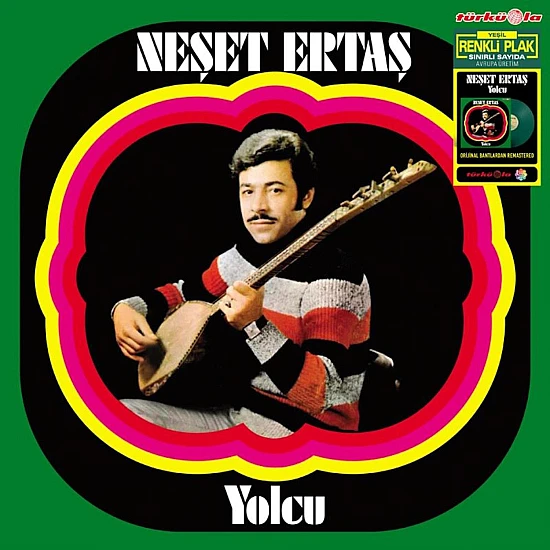 Neşet Ertaş - Yolcu (Yeşil Renkli) Plak LP