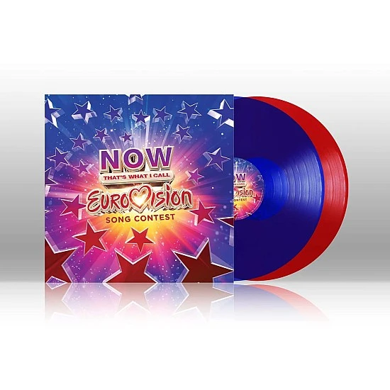 Now That's What I Call Eurovision Song Contest (Red & Blue Transparent) Plak 2 LP
