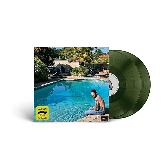 Post Malone - Austin (Dark Green) Plak 2 LP