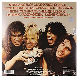 Slayer - Reign In Blood Plak LP